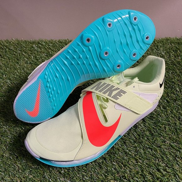 Nike Air Zoom LJ Elite Track Spikes Shoes Barely Volt CT0079  Nike Air Zoom LJ Elite Track Spikes Shoes Barely Volt CT0079-700 Men\'s NEW